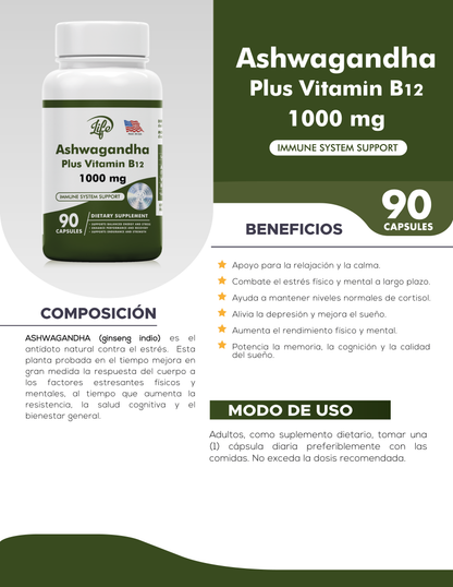 ASHAWAGANDA + B12