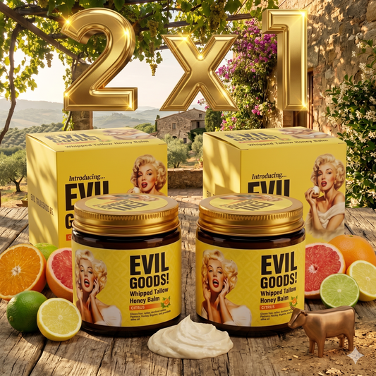 Descubre el Poder del Bálsamo "EVIL GOODS!" con nuestra exclusiva promoción.