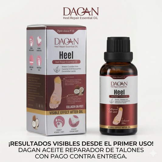 Aceite esencial reparador del talón Dagan