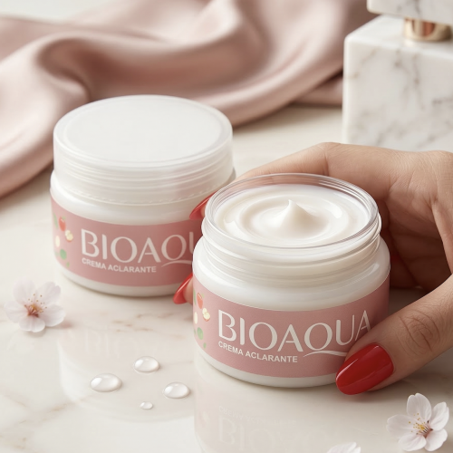CREMA BLANQUEADORA ACLARANTE DESPIGMENTANTE BIOAQUA