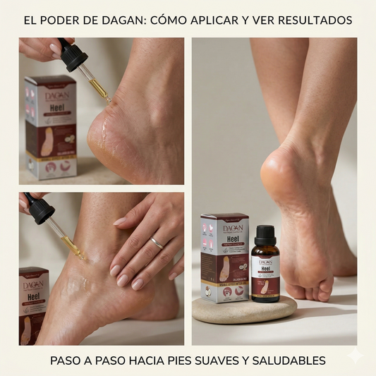 Aceite esencial reparador del talón Dagan